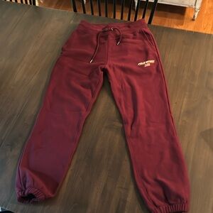 Maroon Ralph Lauren | Polo sport cuffed sweatpants